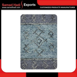 Indian Manufacturer High Cut Pile Tufted Wool Area <b>Rug</b> Embroidered Design Fast Shipping Hotel Lobby Living Room <b>Prayer</b> <b>Rug</b> - Product Image 2