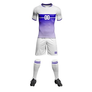 Camisetas de Fútbol Sublimadas con Impresión Personalizada para Hombre - Uniformes de Equipo 100% Poliéster con Colores, Tallas y Nombre del Equipo Personalizados - Product Image 1