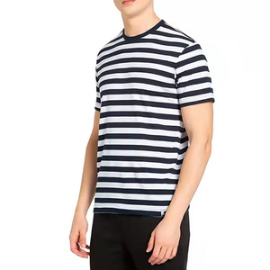 Wholesale Custom <b>High</b> Quality Design <b>Tshirts</b> Men Blanks 50% Cotton 50% Polyester Blend Tee Round-<b>neck</b> T-shirts - Product Image 3