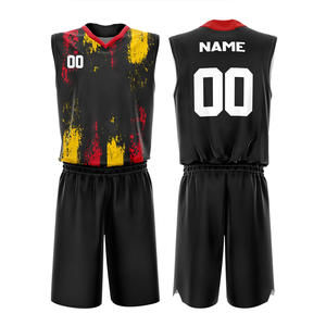 Conjunto de Uniforme de Baloncesto Personalizado, Pantalones Cortos de Malla Transpirable que Absorben la Humedad, Ropa Deportiva para Hombres, Mujeres y Equipos Juveniles - Product Image 5