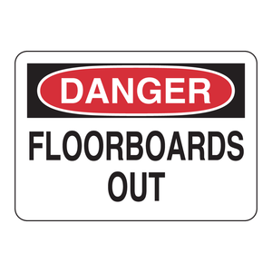 Panneau de signalisation de danger au sol - Panneau d'avertissement de danger intérieur/extérieur en PVC - Product Image 2