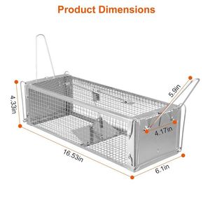 Trappola Umana per Roditori Vivi: Gabbia per Cattura e Rilascio di Animali Domestici - Product Image 5