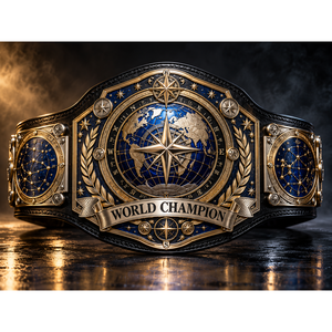 Ceinture de championnat personnalisée Astral Atlas pour la lutte, la boxe, le MMA - Matériel métallique, longueur 2,2 m, diamètre 50 mm, logo personnalisé - Product Image 2