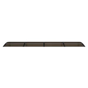 Toldo y Pérgola para Puerta de Policarbonato Negro Resistente de 137.8 x 29.5 Pulgadas - Product Image 3