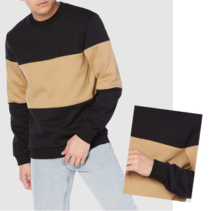 Sudadera de algodón extragrande con cuello redondo y bordado personalizado, sudadera con capucha unisex de talla grande, sudadera de alta calidad para hombre, sudadera con cuello redondo para hombre - Product Image 1