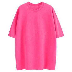 Camiseta de Mujer con Lavado Ácido, Estilo Vintage, Informal, de Algodón, para Verano, Transpirable, Deportiva, de Manga Larga - Product Image 3