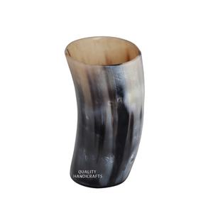 Taza de Cerveza Vikinga de Cuerno Natural Hecha a Mano, 200-250 ml, 6 Pulgadas, Diseño Vintage, Regalo Empresarial, Apta para Lavavajillas - Product Image 5