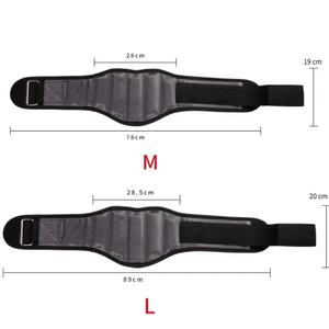 Cinturón de Levantamiento de Pesas de Neopreno de Alta Calidad con Gancho y Bucle Antideslizante para Entrenamiento, Ejercicio y Seguridad en la Espalda - Product Image 2