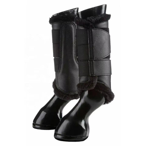 Botas de Viaje para Caballos de Cuero PU Transpirable e Impermeable, Diseño Personalizado, Alta Calidad, Entrega Rápida - Product Image 2