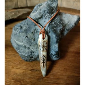 Collar de Hueso Hecho a Mano, Ecológico, Estilo Bohemio, Pieza Étnica, Diseño Tribal Tallado, Regalo de Artesanía Natural - Product Image 4