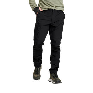 Pantalon homme slim fit en laine, polyester et coton, anti-plis, confortable, décontracté, pour le travail, les voyages, élégant - Product Image 4
