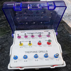 ชุดเครื่องมือผ่าตัดฝังรากฟันเทียม 14 ชิ้น ยี่ห้อ Dentavex ทำจากเหล็กกล้าไร้สนิม คุณภาพสูง สำหรับการฝังรากฟันเทียม - Product Image 6