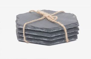 Sous-verres créatifs en marbre pour la maison, les restaurants et les bars, tapis et accessoires de décoration de table, sous-verres en marbre - Product Image 3