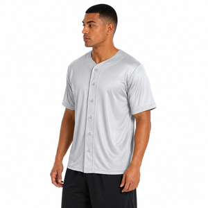 Maillot de sport élégant offrant un confort moderne et des performances respirantes pour les clubs sportifs et les matchs de baseball organisés - Product Image 4