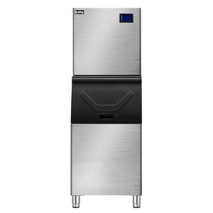 Macchina per il Ghiaccio Industriale in Acciaio Inox da 265 libbre, Produzione 550 libbre/24H, Stoccaggio Ghiaccio 24H - Product Image 5