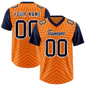 Professional American Football Jersey Moisture Wicking Fabric Full Sublimation Custom Team Name Number OEM Supplier - Product Image 1