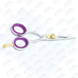 Ciseaux de barbier pour salons et professionnels de la coiffure, ciseaux à cheveux professionnels en acier 440C, précision et durabilité - Product Image 3