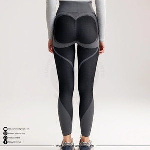 Pantalones de Yoga Personalizados Mawra de Cintura Alta. Leggings de Spandex con Elasticidad en 4 Direcciones. Ropa Deportiva para Gimnasio con Control de Abdomen y Resistencia a las Sentadillas, para Fitness y Entrenamiento - Product Image 4