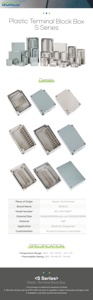 กล่องรวมสายไฟ UL Listed IP66/67 ABS โพลีคาร์บอเนต Nema 4X กล่องกันน้ำสำหรับอุปกรณ์อิเล็กทรอนิกส์และเครื่องมือ สำหรับใช้งานกลางแจ้ง ผลิตในเกาหลี - Product Image 3