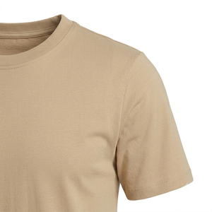 T-shirt de course pour homme avec logo personnalisé, 100 % coton jersey, coupe classique, col rond, manches courtes, anti-plis, décontracté, fitness - Product Image 2