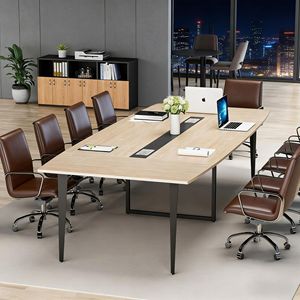 Tavolo da Conferenza Moderno a Forma di Barca - Product Image 3