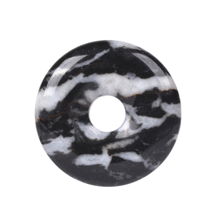 Donuts de Cristal Natural, Donuts de Ágata Zebra, Piedra de Cristal, Gema, Piedra de Cristal Reiki, Donuts Curativos, Mayorista de Ágata - Product Image 5