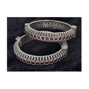 Brazaletes Multicolores Plateados de Estilo Moderno de Primera Calidad para Mujer, Joyería Hecha a Mano de Alta Calidad, Accesorio Étnico de Moda - Product Image 2