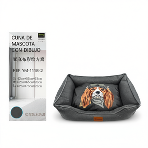 Cuccia per Animali Yommy con Stampa Cane, Taglie S M L, Impermeabile con Fondo Antiscivolo - Product Image 2