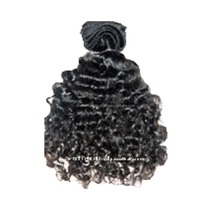 Extensions de cheveux indiens Remy non traités, boucles de printemps, tissage de cheveux, 8 à 26 pouces - Product Image 1