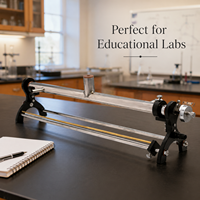 Reliant Lab Linear Expansion Apparatus Horizontal | Stainless Steel Rod Thermal Expansion Equipment Electronic Gauge Physics Lab
