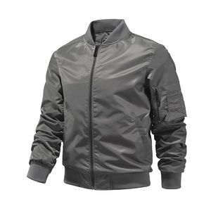 Chaqueta Bomber Ligera de Camuflaje para Hombre, Primavera/Otoño, Cortavientos, Chaqueta Deportiva de Moda para Golf - Product Image 4