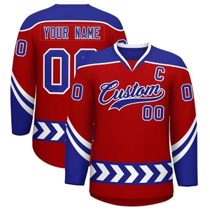 Maillot de hockey personnalisé avec graphismes en sublimation intégrale pour les clubs, les écoles et la mise en valeur de l'image de l'équipe - Product Image 5