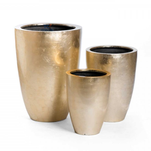 Vase de fleur en fibre de verre de coquille de mer marron en pays-bas/fournisseur de Vase en nacre - Product Image 6