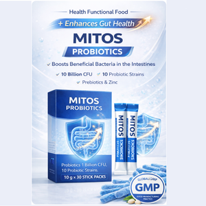 Probióticos para Adultos de Marca Privada MITOS, 10B CFU, 10 Cepas con Prebióticos y Zinc en Polvo |   Fabricante OEM con Certificación GMP - Product Image 3