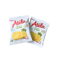 LIBRA ATELA VEGETABLE 342g - Crackers croustillants fins aromatisés aux légumes, en boîte, spécialités vietnamiennes, goût sucré et salé, biscuits, produit FMCG