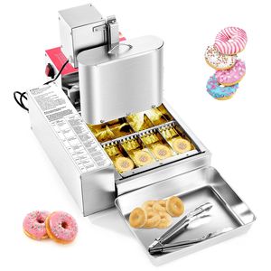 Macchina Automatica Commerciale per Ciambelle in Acciaio Inox, Nuova Attrezzatura per Ciambelle a 4 File, Elettrica ad Alta Potenza, 240 Pezzi/Ora - Product Image 1