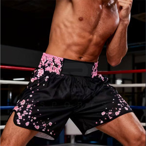 Shorts de Muay Thai personnalisés avec lettrage thaïlandais, look authentique et traditionnel, shorts d'entraînement, sélection premium en stock - Product Image 6