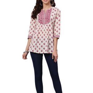 เสื้อผู้หญิงสไตล์ลำลองทันสมัย ใส่สบาย เหมาะสำหรับใช้ในชีวิตประจำวัน ให้ลุคผ่อนคลายด้วยดีไซน์เรียบง่ายทันสมัย - Product Image 1