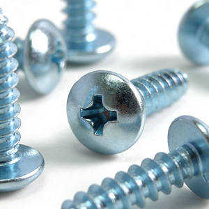 Tornillos Autorroscantes de Acero al Carbono con Recubrimiento de Zinc Azul, Cabeza Phillips, para Madera y Muebles, M4 M5 M6 - Product Image 4