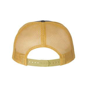 Casquette de baseball ajustée unisexe 6 panneaux à visière plate, personnalisable avec logo, pour performance en extérieur, modèle surdimensionné en polyester/coton, collection 2026 - Product Image 2