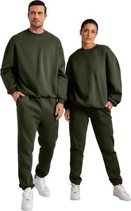 Conjunto Deportivo Premium con Sudadera con Capucha y Pantalones Jogger, Ropa Deportiva con Logotipo Personalizado, Conjunto Deportivo para Hombre, Conjunto Deportivo de Felpa Gruesa - Product Image 1