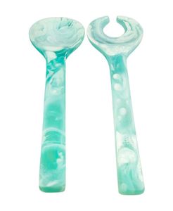 Modern Unique Epoxy Resin Salad Servers <b>Set</b> New Design Handmade Quality Top Styles Resin <b>Dinner</b> Salad Spoon <b>Set</b> for Sale - Product Image 4