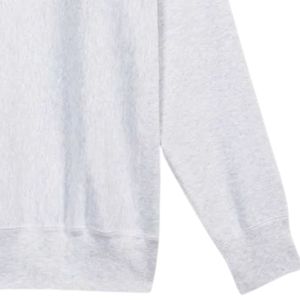 เสื้อสเวตเชิ้ตคอกลมสีเทาเฮเธอร์สำหรับผู้ชาย ผ้าฝ้ายพรีเมียม แขนยาว สวมใส่สบาย เหมาะสำหรับทุกวัน - Product Image 6