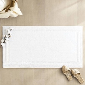 Modern Machine Made Eco-Friendly Super <b>Absorbent</b> Cotton <b>Bath</b> <b>Mats</b> Sets Anti-Skid Super Soft Striped Design for Home & Hotel Use - Product Image 2