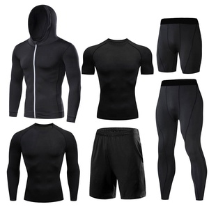 <b>Men</b>’s <b>Compression</b> Wear Set Professional Sports <b>Compression</b> Outfit <b>for</b> <b>Men</b> Designed <b>for</b> Muscle Support Blood Circulation - Product Image 4