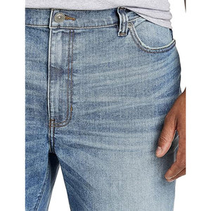 Shorts de Mezclilla Desgastados para Hombre, Estilo Casual Urbano, Corte Moderno - Product Image 6