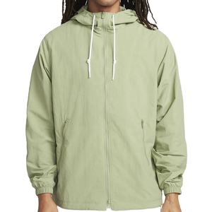 Nouveau dernier design en ligne 2025 Veste en nylon coupe-vent à capuche légère et jogging pour hommes personnalisée avec tissu en polyester imperméable - Product Image 1