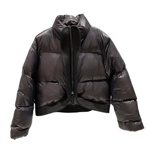 Stand <b>Collar</b> Loose Long Sleeve Patchwork Zipper Women Winter Puffer <b>Jacket</b> 2025 - Product Image 6