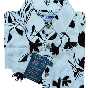 <b>Men's</b> 100% Cotton <b>Satin</b> Short Sleeve <b>Shirt</b> Casual Solid Pattern Breathable Eco-Friendly Anti-Pilling Turn-down Collar Perfect - Product Image 3