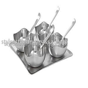 Ensemble de tasses à crème glacée de créateur, Logo en acier inoxydable, tasse à crème glacée imprimée, bols à yaourt glacé au prix de gros - Product Image 1